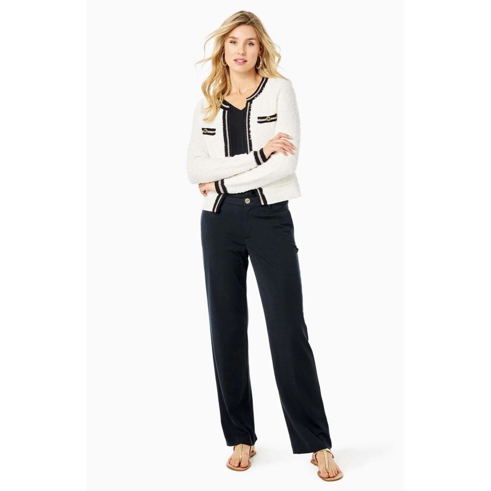 NWT Lilly Pulitzer Lyndie Knit Pants Onyx Size 10